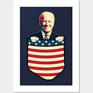 Joe Biden In My Pocket Posters and Art